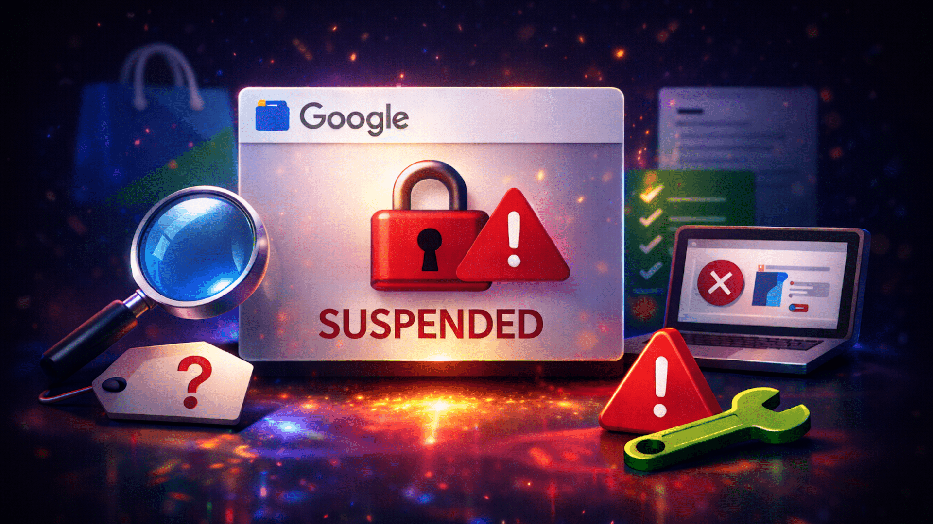 Cómo recuperar una cuenta suspendida de Google Merchant Center