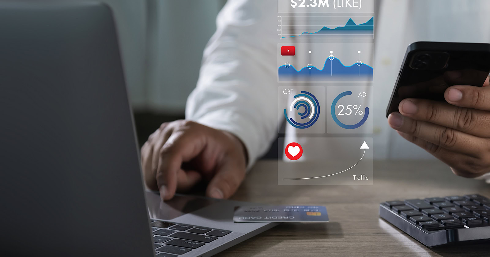 El crecimiento de search se desacelera mientras social y video crecen más rápido